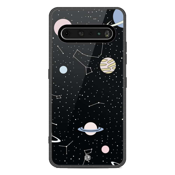 Space Series Soft Phone Case - Metal Case - Design 1 - LG V60 ThinQ 5G