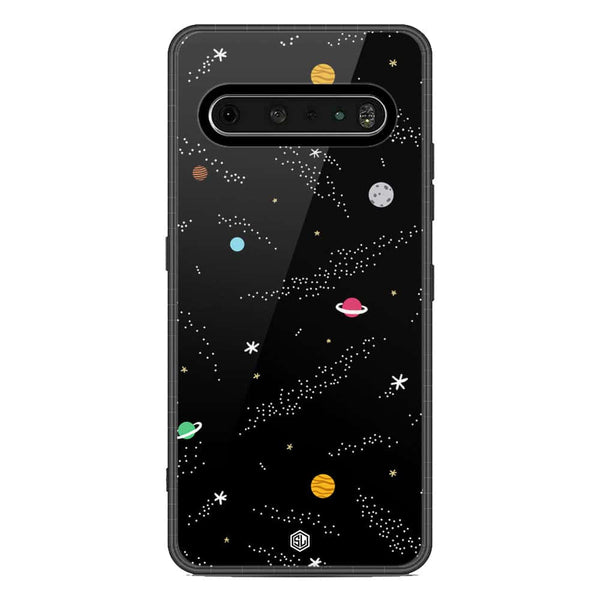 Space Series Soft Phone Case - Metal Case - Design 2 - LG V60 ThinQ 5G