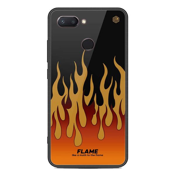 Trending Designs Series Soft Phone Case - Metal Glass Case - Design 4 - Xiaomi Mi 8 Lite