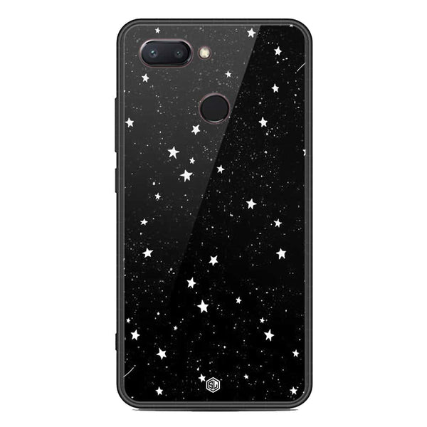 Space Series Soft Phone Case - Metal Glass Case - Design 4 - Xiaomi Mi 8 Lite