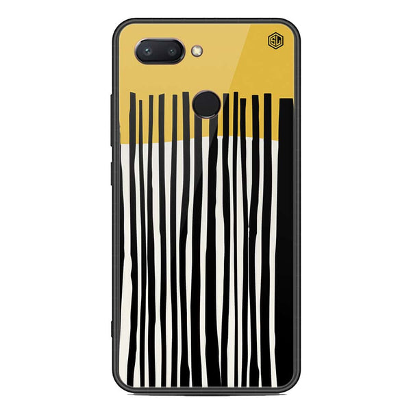Polka Dots Series Soft Phone Case - Metal Glass Case - Design 3 - Xiaomi Mi 8 Lite