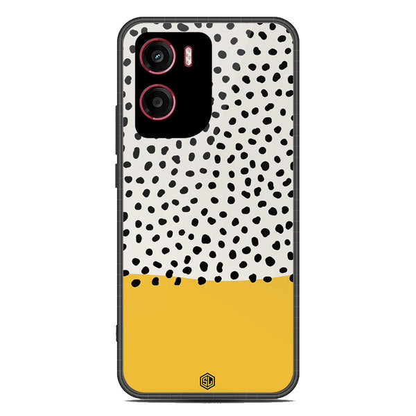 Polka Dots Series Soft Phone Case - Metal Case - Design 5 - Motorola Moto G05