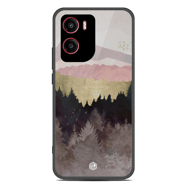 Mountains Wanderlust Series Soft Phone Case - Metal Case - Design 2 - Motorola Moto G05