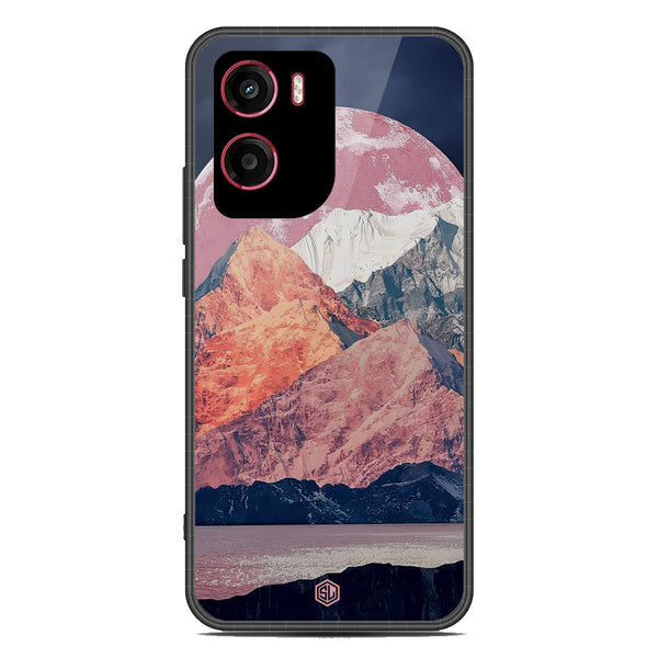 Mountains Wanderlust Series Soft Phone Case - Metal Case - Design 5 - Motorola Moto G05