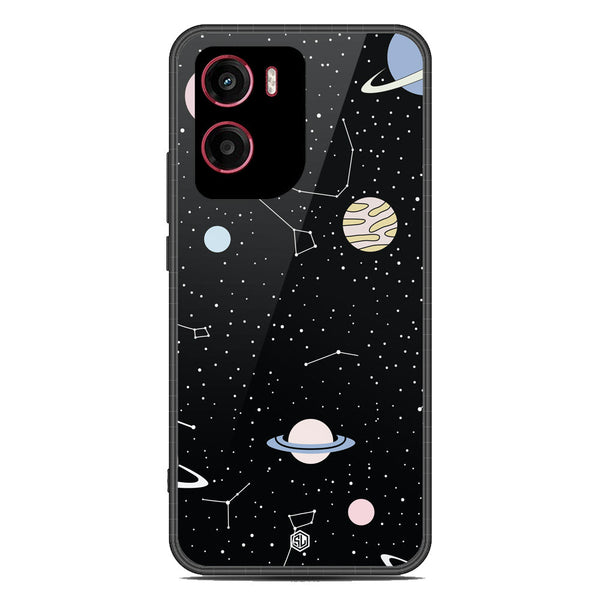 Space Series Soft Phone Case - Metal Case - Design 1 - Motorola Moto G05