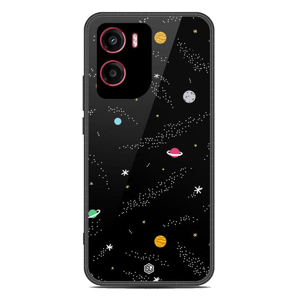 Space Series Soft Phone Case - Metal Case - Design 2 - Motorola Moto G05