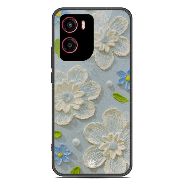 Floral Series Soft Phone Case - Metal Case - Design 3 - Motorola Moto G05