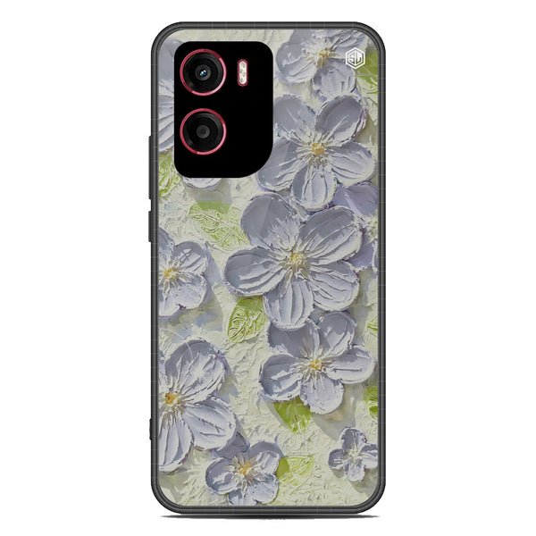Floral Series Soft Phone Case - Metal Case - Design 12 - Motorola Moto G05