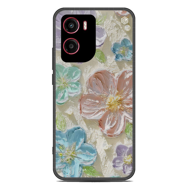 Floral Series Soft Phone Case - Metal Case - Design 14 - Motorola Moto G05