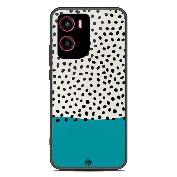 Polka Dots Series Soft Phone Case - Metal Case - Design 2 - Motorola Moto G05