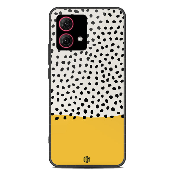 Polka Dots Series Soft Phone Case - Metal Case - Design 5 - Motorola Moto G84