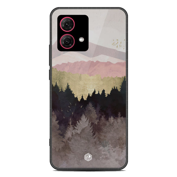 Mountains Wanderlust Series Soft Phone Case - Metal Case - Design 2 - Motorola Moto G84