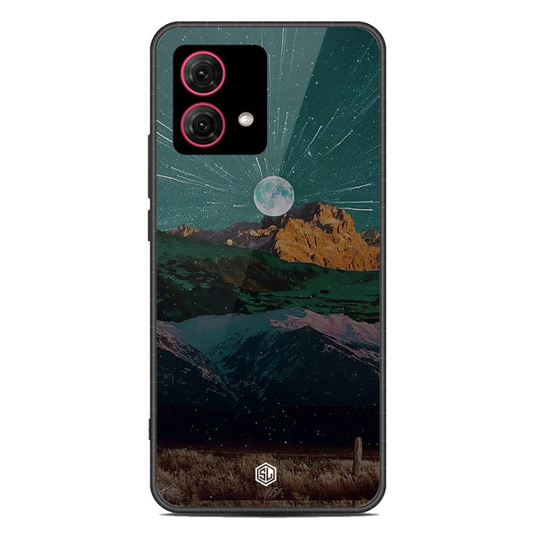 Mountains Wanderlust Series Soft Phone Case - Metal Case - Design 3 - Motorola Moto G84