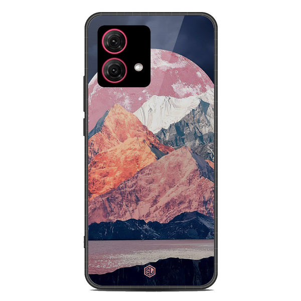 Mountains Wanderlust Series Soft Phone Case - Metal Case - Design 5 - Motorola Moto G84