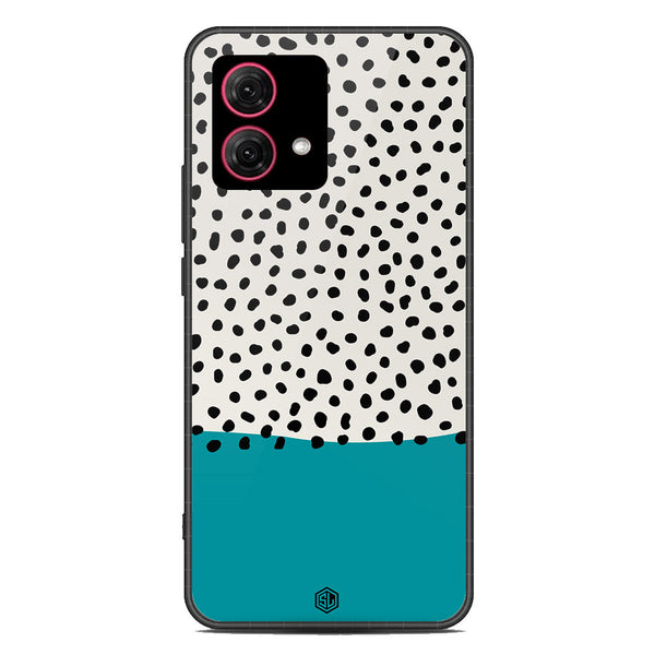 Polka Dots Series Soft Phone Case - Metal Case - Design 2 - Motorola Moto G84