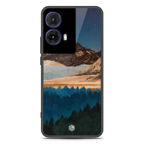 Mountains Wanderlust Series Soft Phone Case - Metal Case - Design 1 - Motorola Moto G85