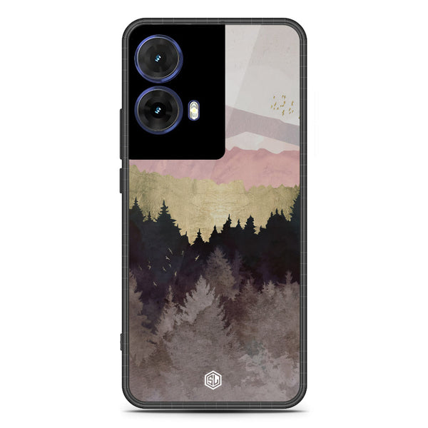 Mountains Wanderlust Series Soft Phone Case - Metal Case - Design 2 - Motorola Moto G85