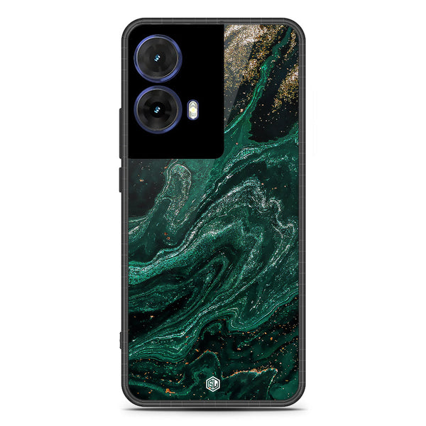 Marble Series Soft Phone Case - Metal Case - Design 3 - Motorola Moto G85