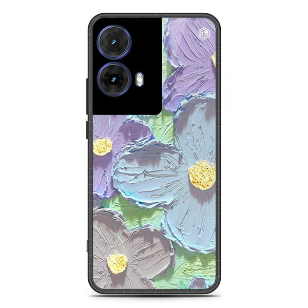 Floral Series Soft Phone Case - Metal Case - Design 1 - Motorola Moto G85
