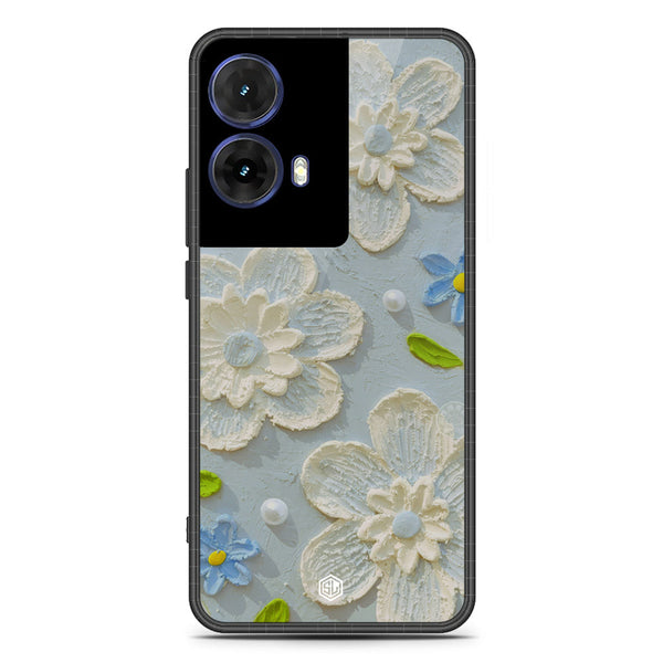 Floral Series Soft Phone Case - Metal Case - Design 3 - Motorola Moto G85