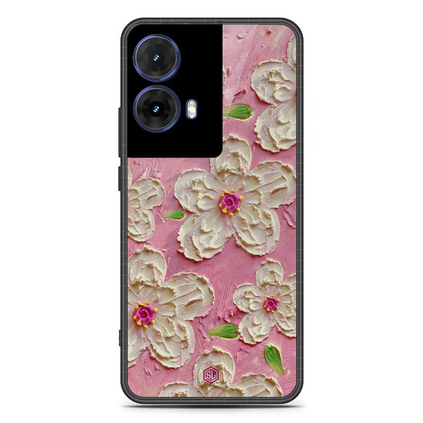 Floral Series Soft Phone Case - Metal Case - Design 5 - Motorola Moto G85