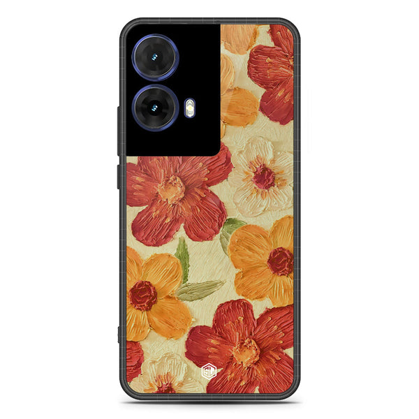 Floral Series Soft Phone Case - Metal Case - Design 6 - Motorola Moto G85
