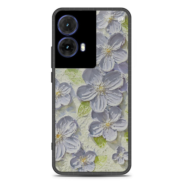 Floral Series Soft Phone Case - Metal Case - Design 12 - Motorola Moto G85