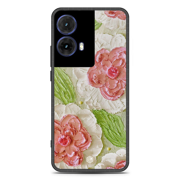 Floral Series Soft Phone Case - Metal Case - Design 13 - Motorola Moto G85