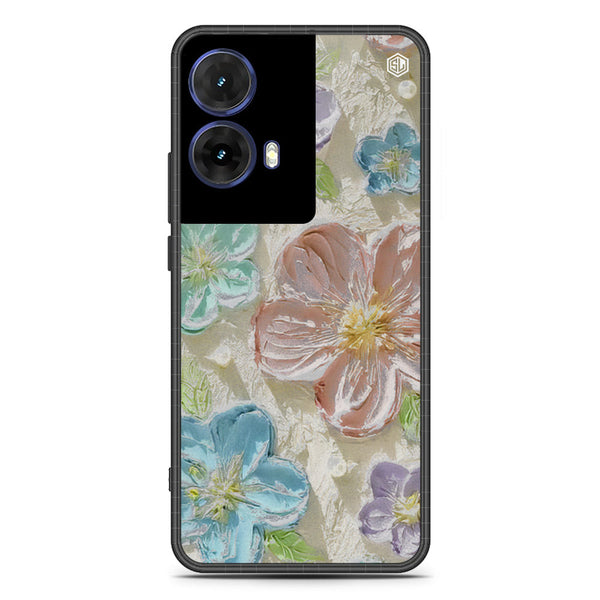 Floral Series Soft Phone Case - Metal Case - Design 14 - Motorola Moto G85