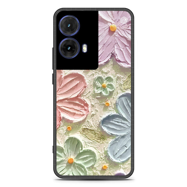 Floral Series Soft Phone Case - Metal Case - Design 15 - Motorola Moto G85