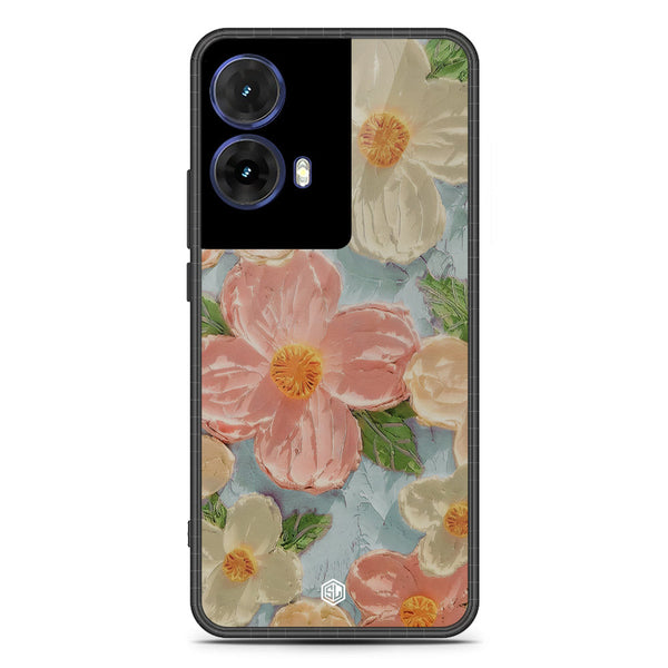 Floral Series Soft Phone Case - Metal Case - Design 16 - Motorola Moto G85