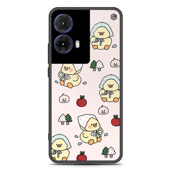 Cute Chic Series Soft Phone Case - Metal Case - Design 2 - Motorola Moto G85