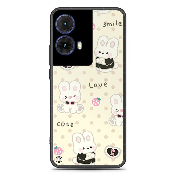 Cute Chic Series Soft Phone Case - Metal Case - Design 4 - Motorola Moto G85