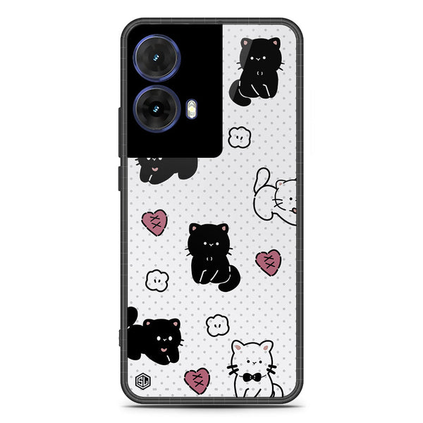 Cute Chic Series Soft Phone Case - Metal Case - Design 6 - Motorola Moto G85