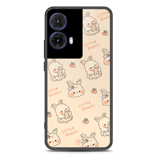 Cute Korean Design Series Soft Phone Case - Metal Case - Design 2 - Motorola Moto G85