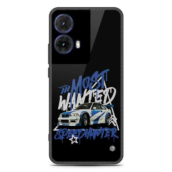 Most Wanted Speedhunter Series Soft Phone Case - Metal Case - Design 1 - Motorola Moto G85