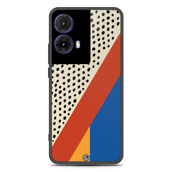 Polka Dots Series Soft Phone Case - Metal Case - Design 4 - Motorola Moto G85