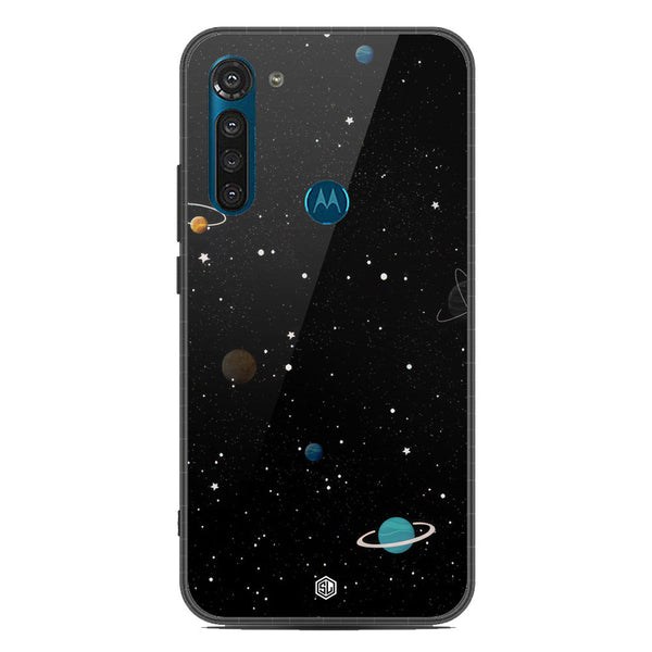 Space Series Soft Phone Case - Metal Case - Design 3 - Motorola Moto G8 Power