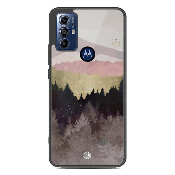 Mountains Wanderlust Series Soft Phone Case - Metal Case - Design 2 - Motorola Moto G Play 2023
