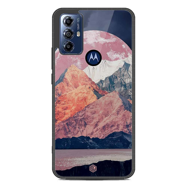 Mountains Wanderlust Series Soft Phone Case - Metal Case - Design 5 - Motorola Moto G Play 2023