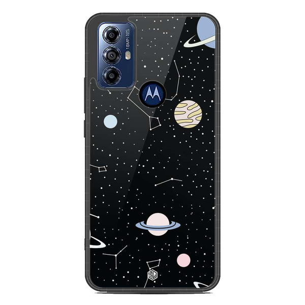 Space Series Soft Phone Case - Metal Case - Design 1 - Motorola Moto G Play 2023