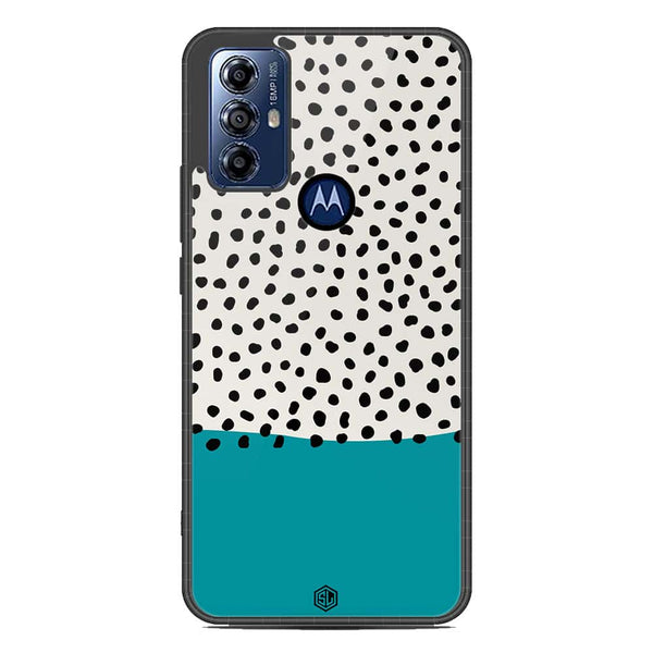 Polka Dots Series Soft Phone Case - Metal Case - Design 2 - Motorola Moto G Play 2023
