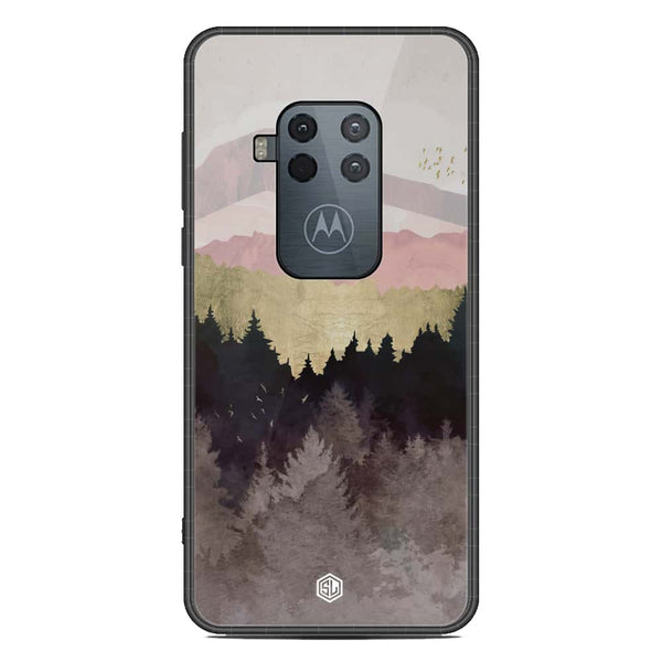 Mountains Wanderlust Series Soft Phone Case - Metal Case - Design 2 - Motorola Moto One Zoom