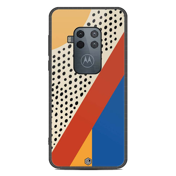 Polka Dots Series Soft Phone Case - Metal Case - Design 4 - Motorola Moto One Zoom