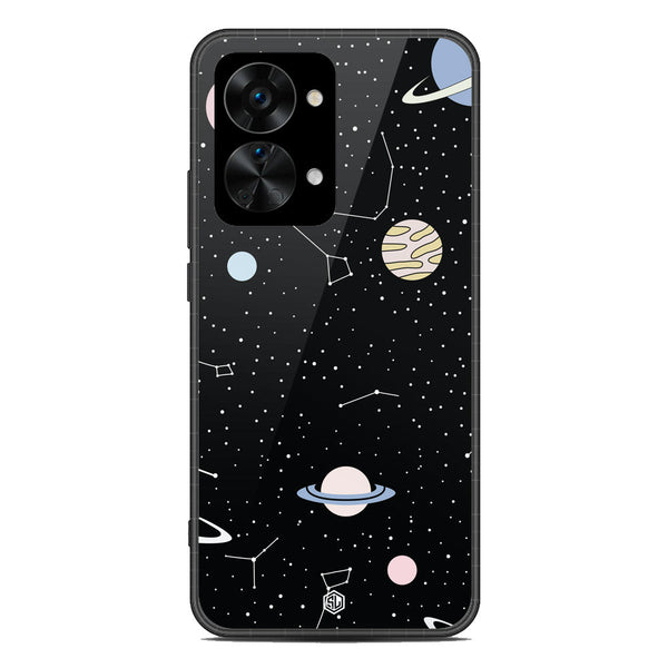 Space Series Soft Phone Case - Metal Case - Design 1 - OnePlus Nord 2T