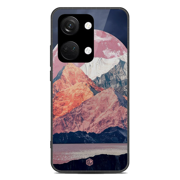 Mountains Wanderlust Series Soft Phone Case - Premium Glass Case - Design 5 - OnePlus Nord 3