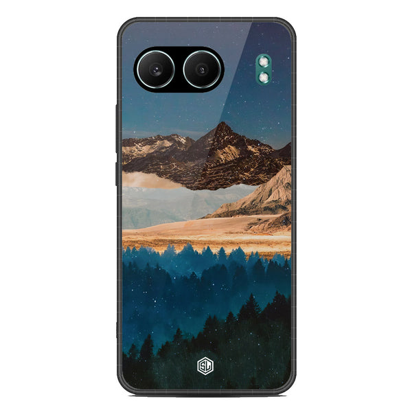 Mountains Wanderlust Series Soft Phone Case - Metal Case - Design 1 - OnePlus Nord 4