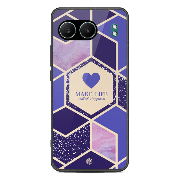 Happiness Series Soft Phone Case - Metal Case - Design 2 - OnePlus Nord 4