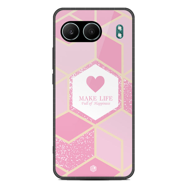Happiness Series Soft Phone Case - Metal Case - Design 3 - OnePlus Nord 4