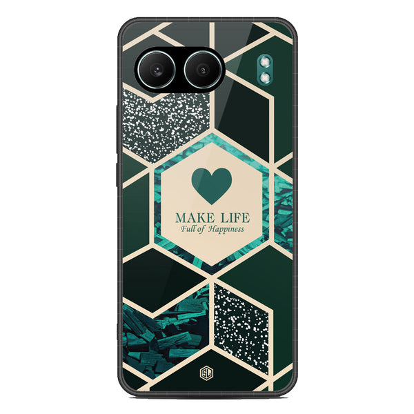 Happiness Series Soft Phone Case - Metal Case - Design 4 - OnePlus Nord 4